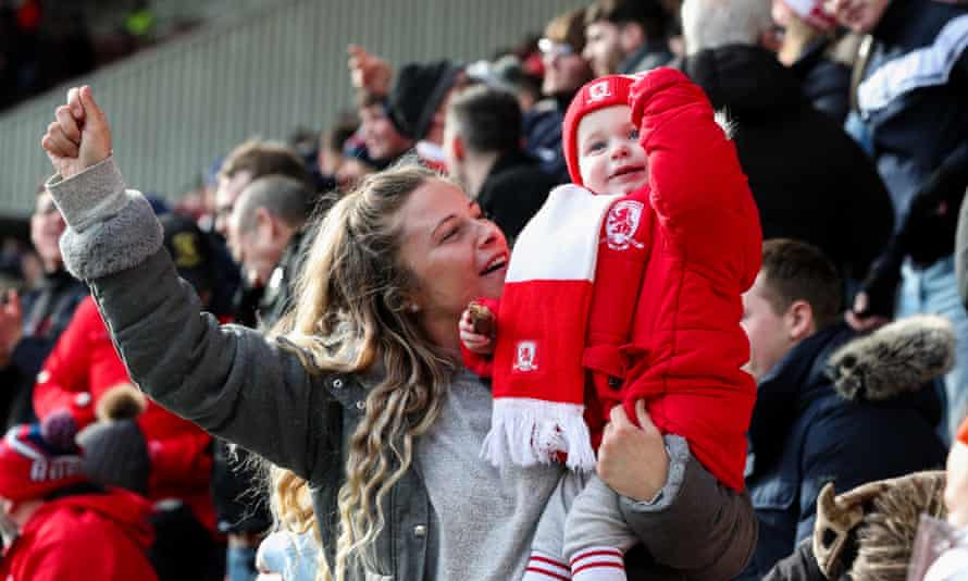 Mothers are football’s forgotten heroes – they deserve more credit | Football 1 Middlesbrough fans celebrate a goal