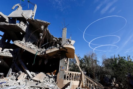 A bombed-out building in Khan Younis.