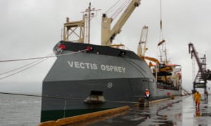 The British cargo ship MT Vectis Osprey was the target of an attempted hijacking off the coast of Nigeria.