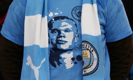 Erling Haaland telah mencetak 12 gol dalam lima pertandingan terakhirnya untuk Manchester City