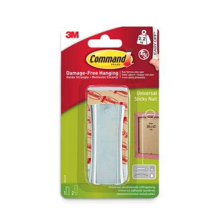 Command Damage-Free Removable Universal Sticky Nail £4.00