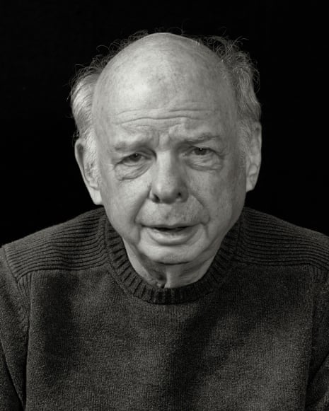 Man in black and white portrait
