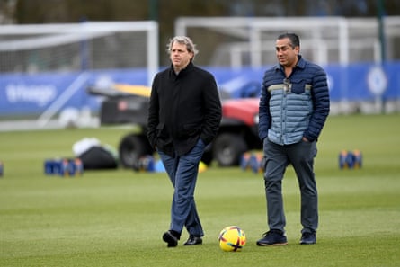 Todd Boehly and Behdad Eghbali.
