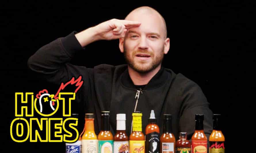 Sean Evans, host of Hot Ones.