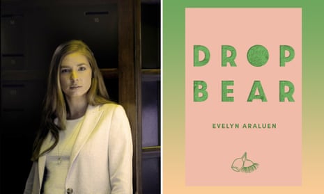 Author Evelyn Araluen and her book Dropbear