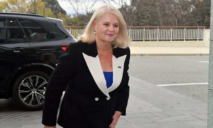 Former minister for home affairs Karen Andrews.