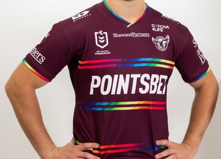 The Manly Pride T-shirt that caused so much controversy.