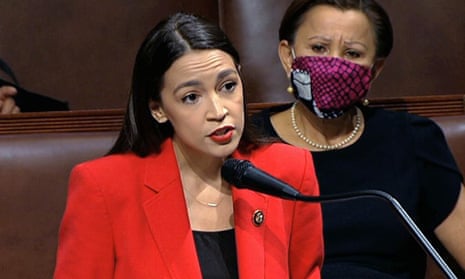 ‘It’s worth watching the video to see how Ocasio-Cortez, without particular outrage or emotion, pronounces three words that explode like smart bombs in the decorous House.’