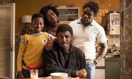 In The Long Run TV still with Elba and his on-screen family