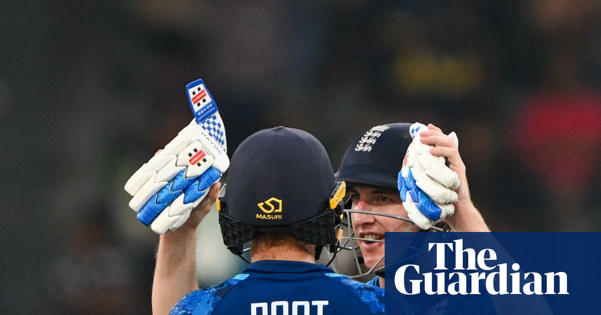 Brook’s ‘Stone Cold’ celebration in England series win as Root praises ‘great leader’
