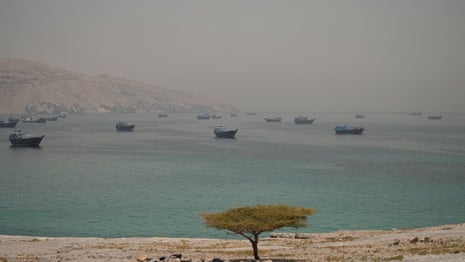Πάνω από δώδεκα πλοία αγκυροβόλησαν στο στενό του Ορμούζ.