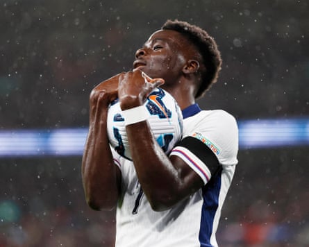 England's Bukayo Saka