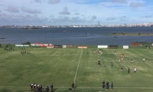 Beware the cross-wind at Rampla Juniors Fútbol Club.
