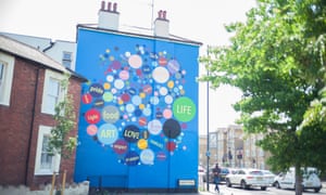 A mural in Brent