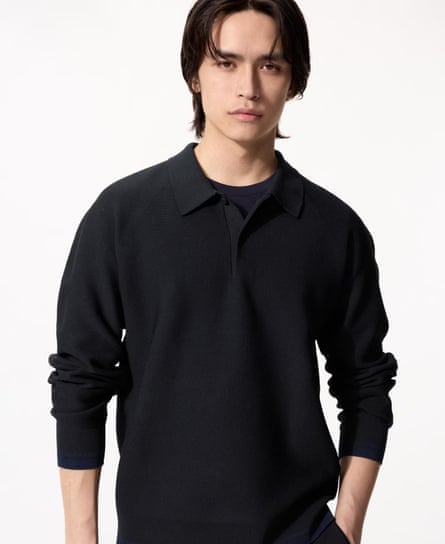 Uniqlo Washable 3D Knit Polo product photo