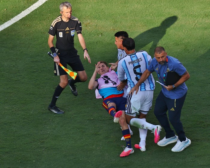 Argentina players face bans as Fifa opens investigation into World Cup final brawls