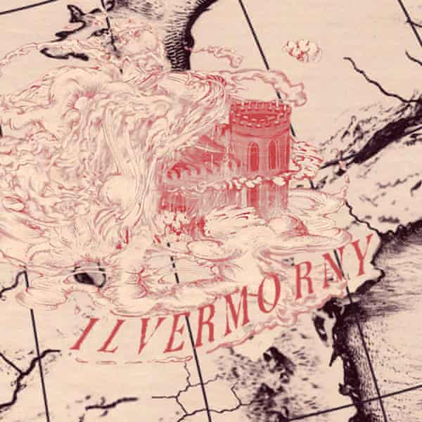 Mapa de la Escuela de Magia-Ilvermorny