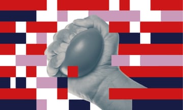 A hand squeezing a stress-relieving ball