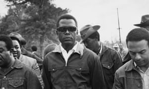 Sidney Poitier supporting the Poor People’s Campaign at Resurrection City, a shantytown set up by protestors in Washington, DC. in May 1968. The Poor People’s Campaign sought economic justice for America’s poor and was organised by by Martin Luther King, Jr. and the Southern Christian Leadership Conference