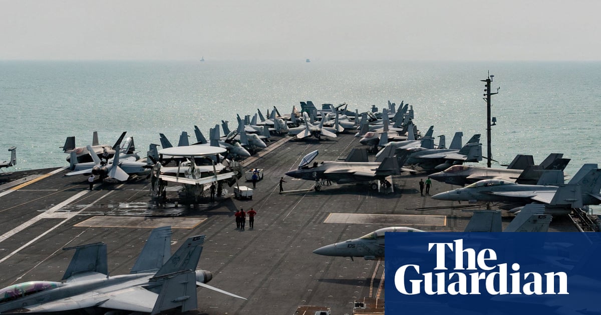 US aircraft carrier arrives in Middle East to relieve troubled USS Lincoln
