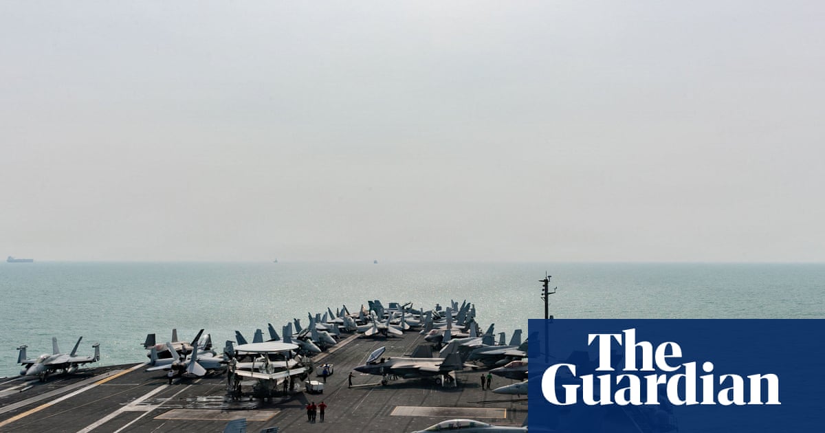 First Thing: US aircraft carrier arrives to relieve USS Lincoln amid reports of poor living conditions