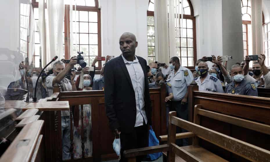 Zandile Christmas Mafe in court in Cape Town on 11 January.