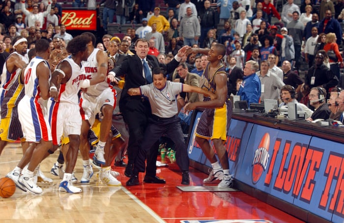 Malice at the Palace: how a new doc re-examines the epochal NBA brawl | NBA | The Guardian