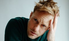 Alexander Skarsgård photographed at the Soho hotel.