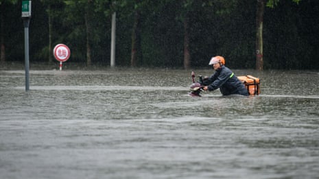 Deadly rains hit central China as subways flood and tens of millions impacted – video