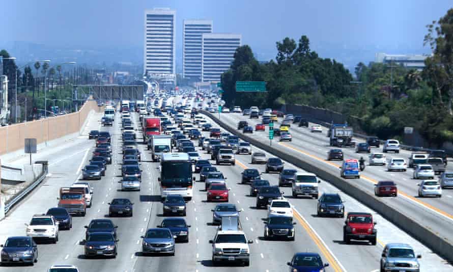 Traffic in Los Angeles.