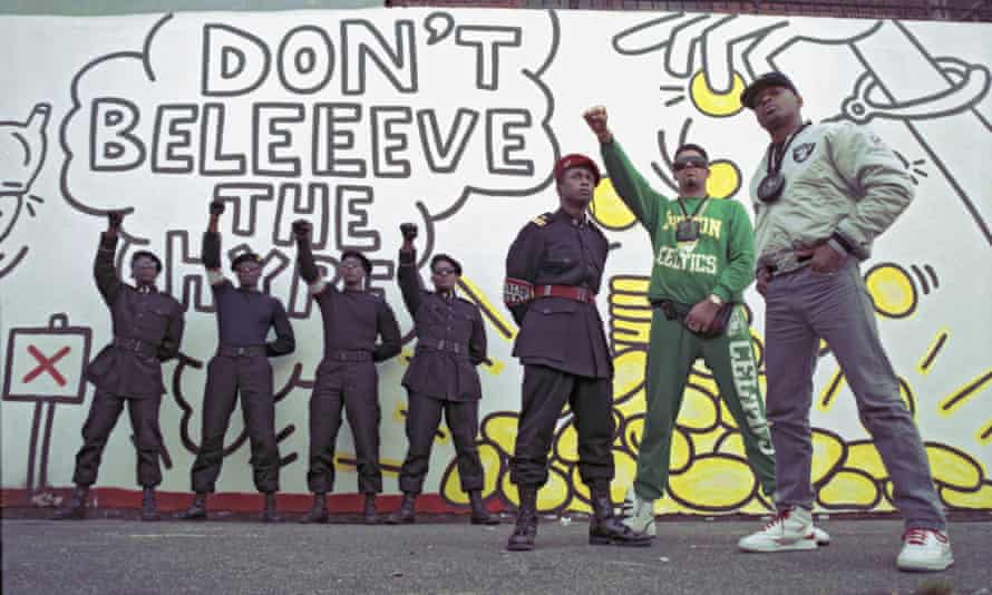 Believe the hype … Public Enemy in 1988.