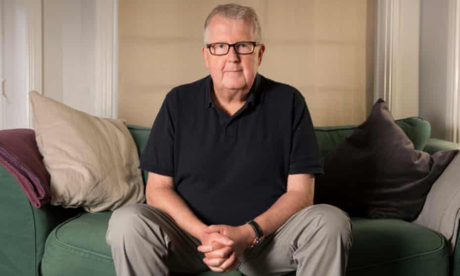 Steve Hewlett at his home in Clapham, south-west London