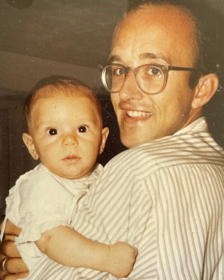 Man and baby