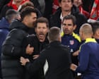 Simeone blames fan row after Liverpool winner on ‘getting insulted all game’
