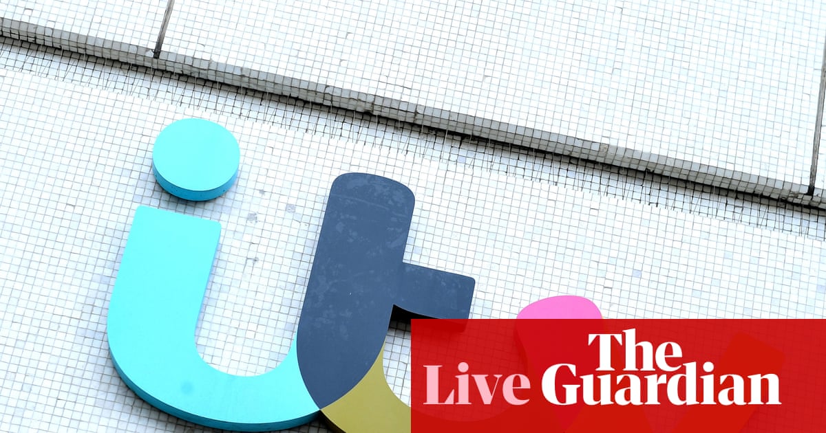 ITV shares jump by 18% as it holds talks to sell media and entertainment operations to Sky – business live