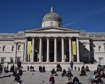 The front of the National Gallery
