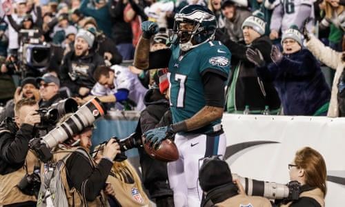 Eagles Set Up Super Bowl Date With Patriots After Crushing Vikings Nfl The Guardian Falcons Eagles Nfc Championship 2022