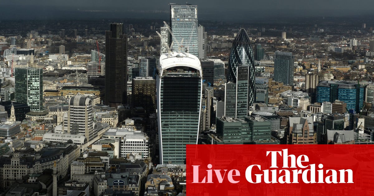 UK economic growth rises to 0.3% in May thanks to service sector – as it happened