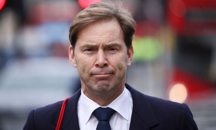 Tobias Ellwood, pictured outside the houses of parliament in February