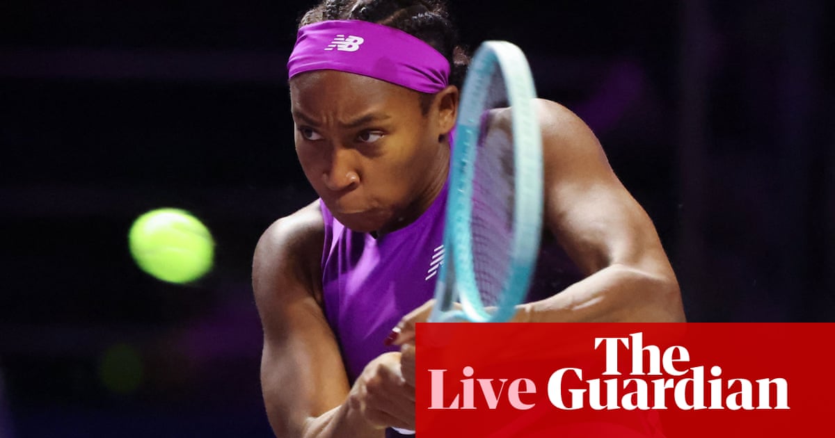 Coco Gauff v Zheng Qinwen: WTA finals title decider - live