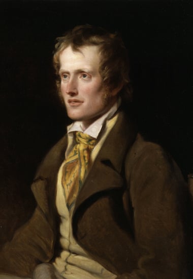detail from portrait of John Clare by William Hilton (1820).