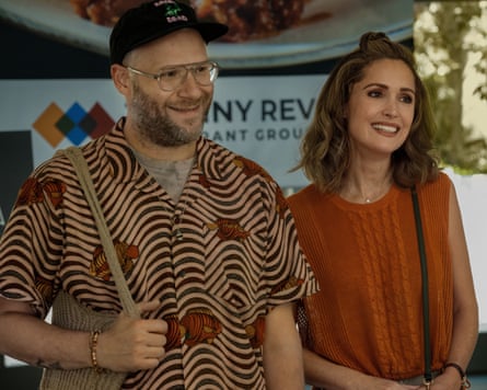 Seth Rogen and Rose Byrne in Platonic.