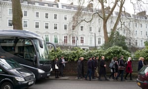 The ‘kleptocracy tour’ which takes people around properties in London owned by politicians and oligarchs.