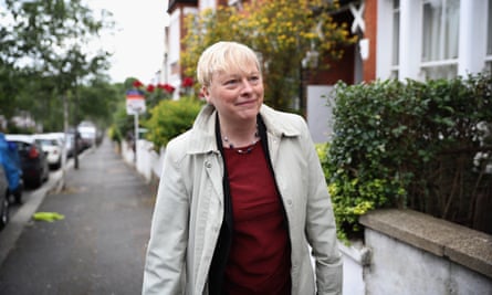Angela Eagle pulled out of the leadership race in July. She has been subjected to homophobic and misogynist attacks.