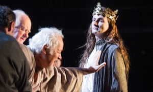 David Tennant, right, as Richard II