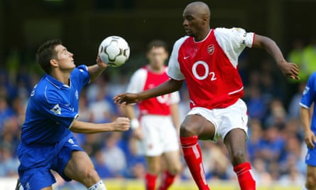 Patrick Vieira and Frank Lampard contested the midfield battle in the 2002 final. The Frenchman was instrumental as Arsenal claimed the Double the following Wednesday with a 1-0 win at Old Trafford.
