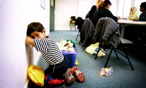 Child in an English lesson at the Refugee Council, Birmingham.