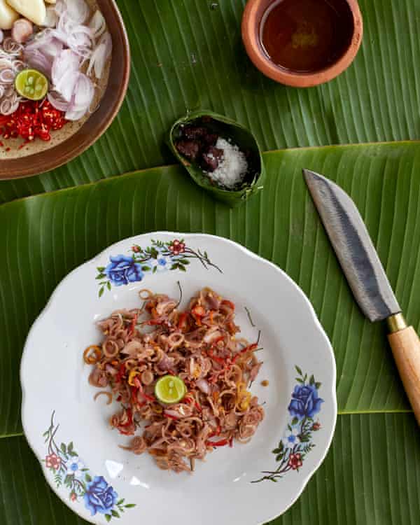 Bali's most popular condiment: sambal matah