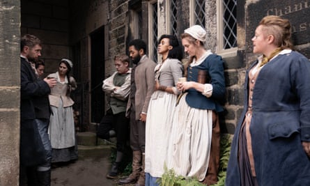 The cast of Shane Meadows’ The Gallows Pole.
