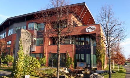 Pfizer’s offices in Citywest, Dublin